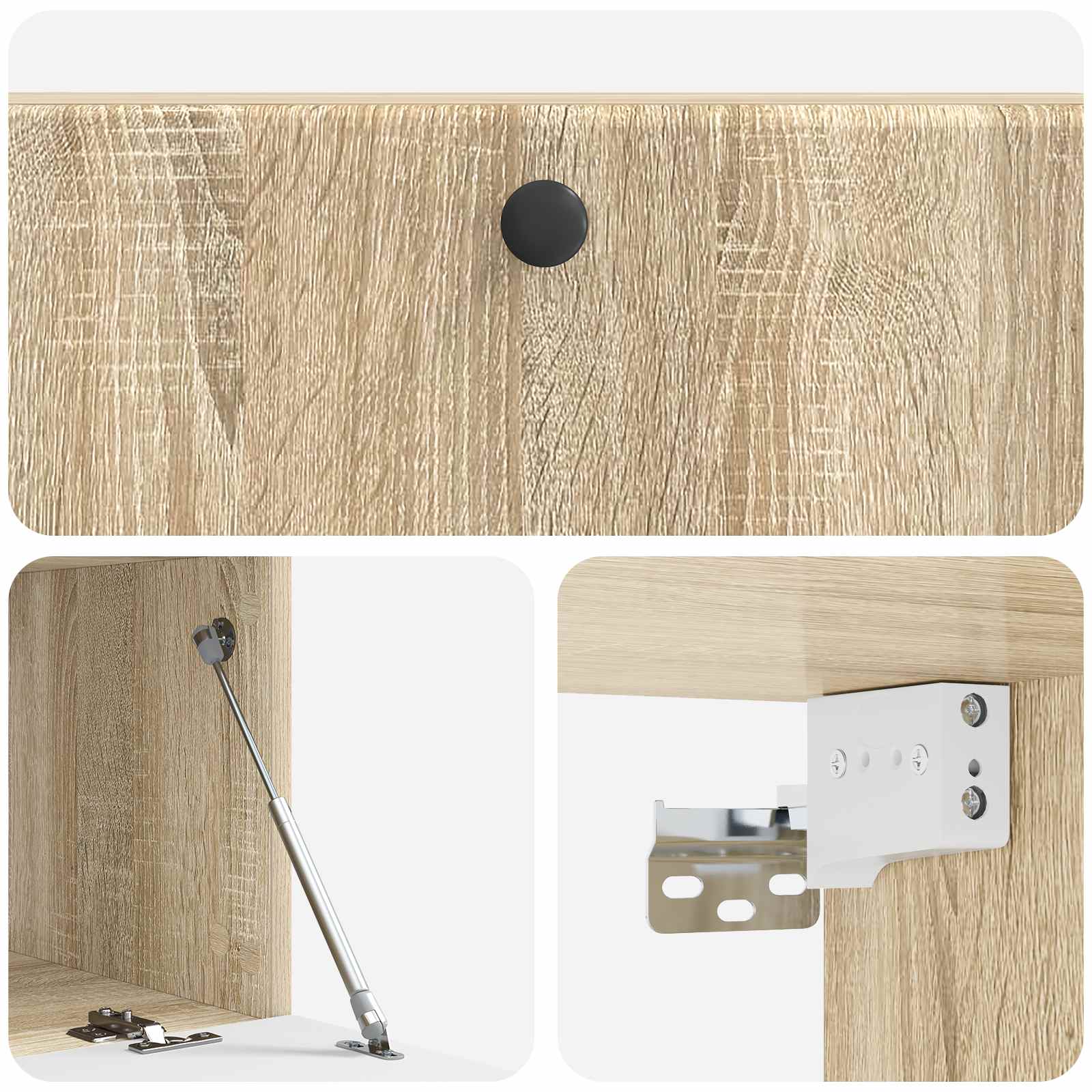 Mobile Porta TV da Muro Rovere Sonoma 98 x 41 x 30 cm | homemem39