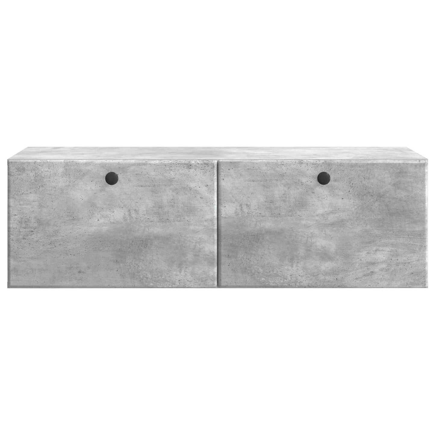 Mobile Porta TV da Muro 98 x 41 x 30 cm Grigio Cemento