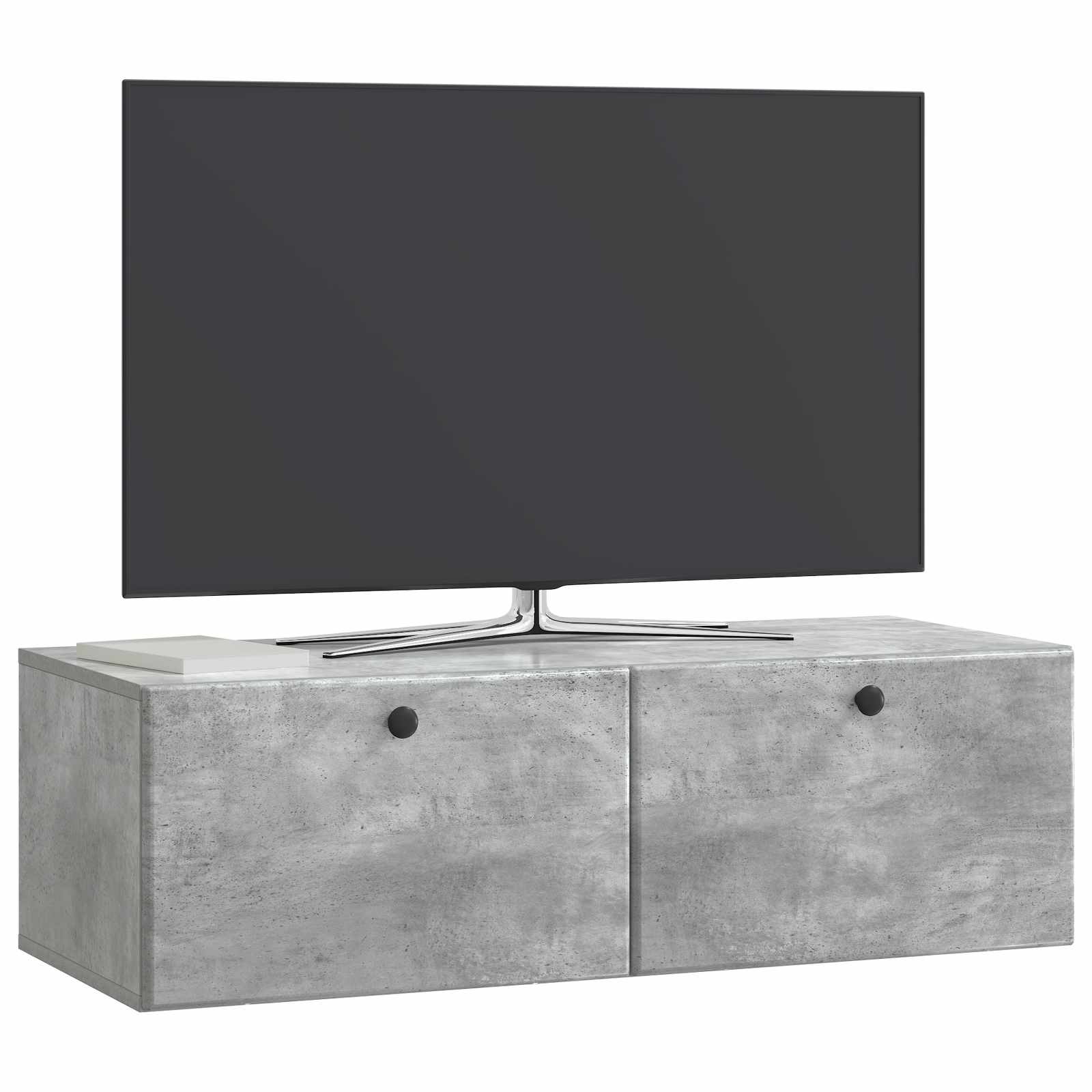 Mobile Porta TV da Muro Grigio Cemento 98 x 41 x 30 cm | homemem39
