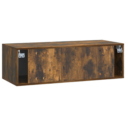 Mobile Porta TV da Muro Rovere Fumo 98 x 41 x 30 cm | homemem39