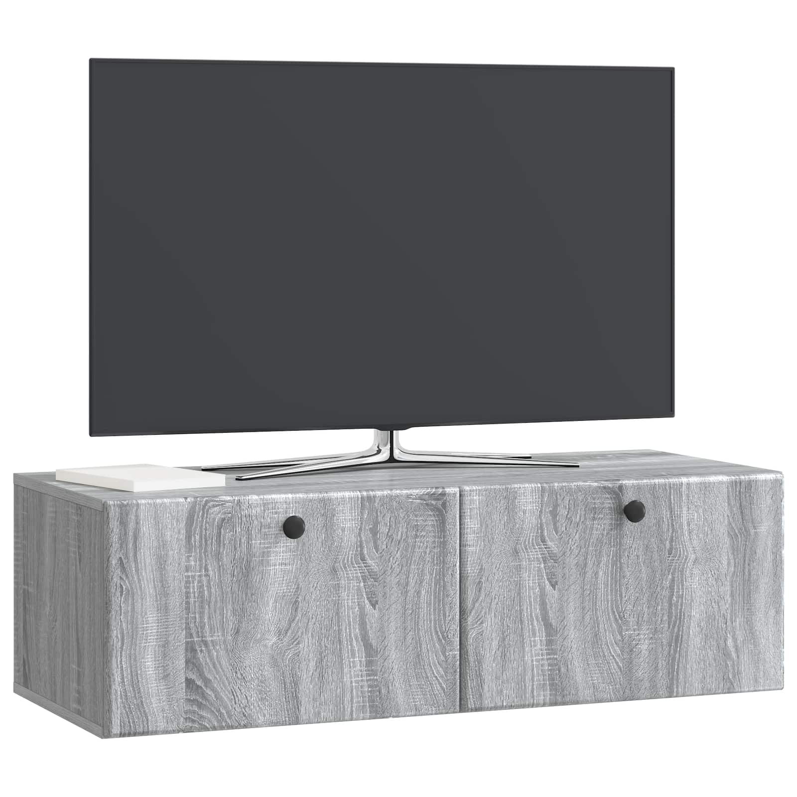 Mobile Porta TV da Muro Grigio Sonoma 98 x 41 x 30 cm | homemem39