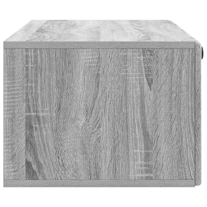 Mobile Porta TV da Muro 98 x 41 x 30 cm Sonoma grigio