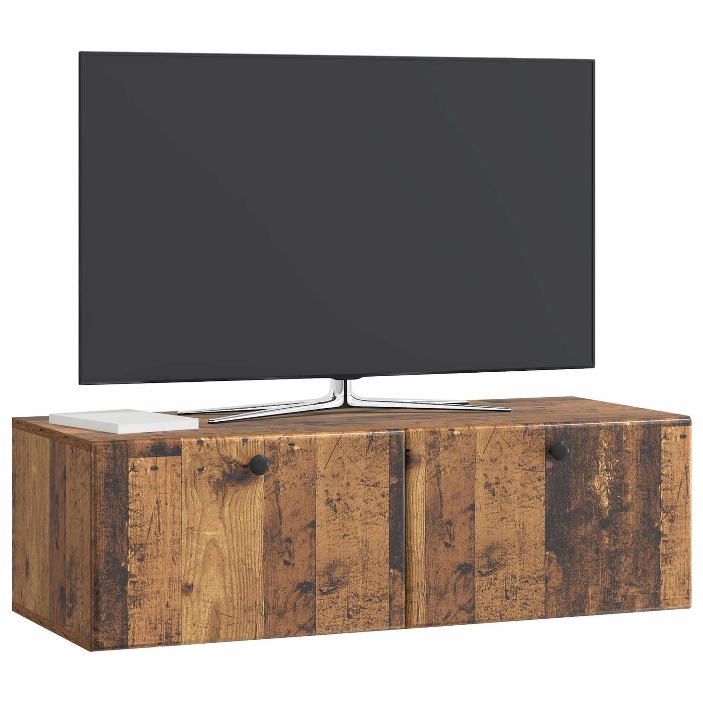 Mobile Porta TV da Muro Legno antico 98 x 41 x 30 cm | homemem39