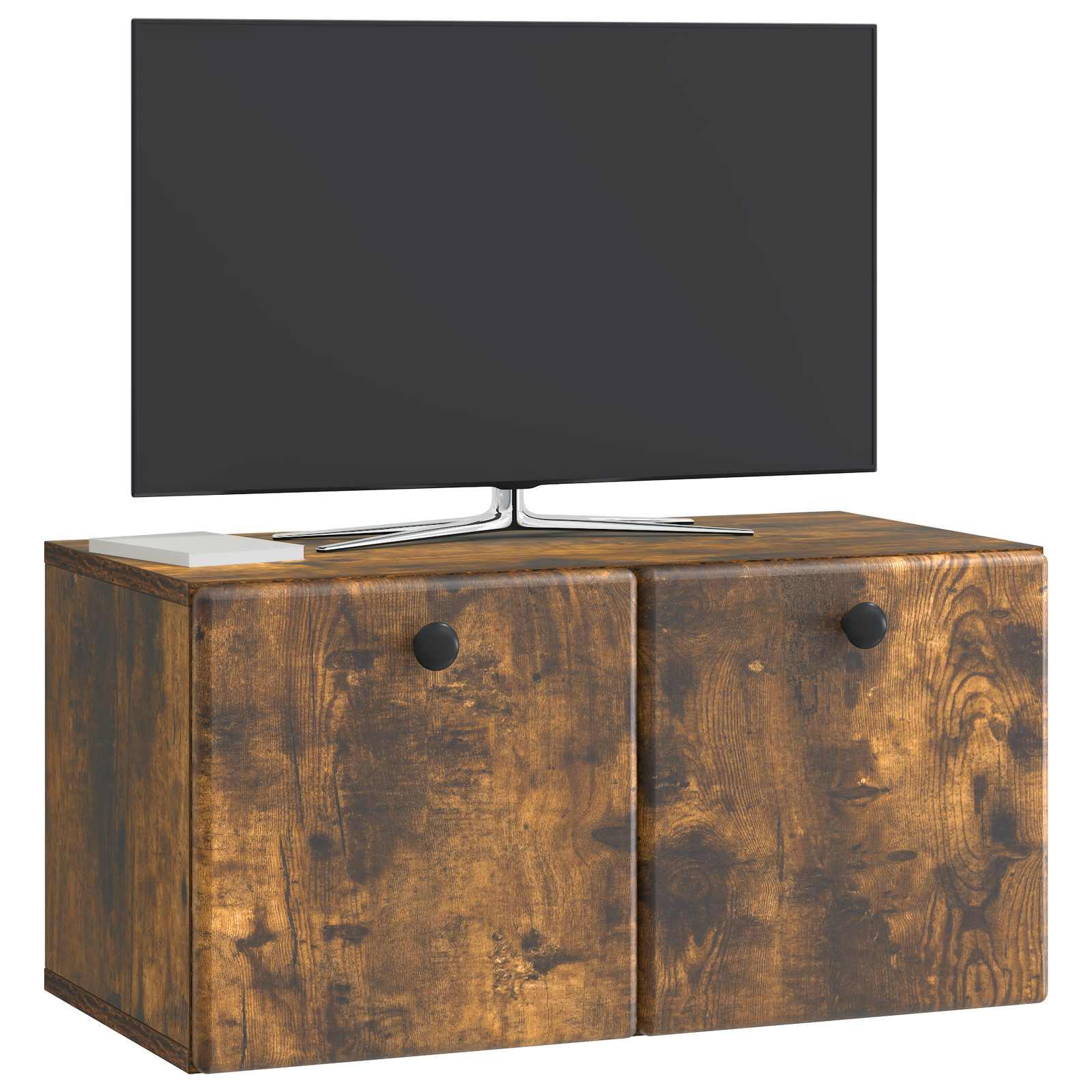 Mobile Porta TV da Muro Rovere Fumo 59,5 x 31 x 30 cm | homemem39
