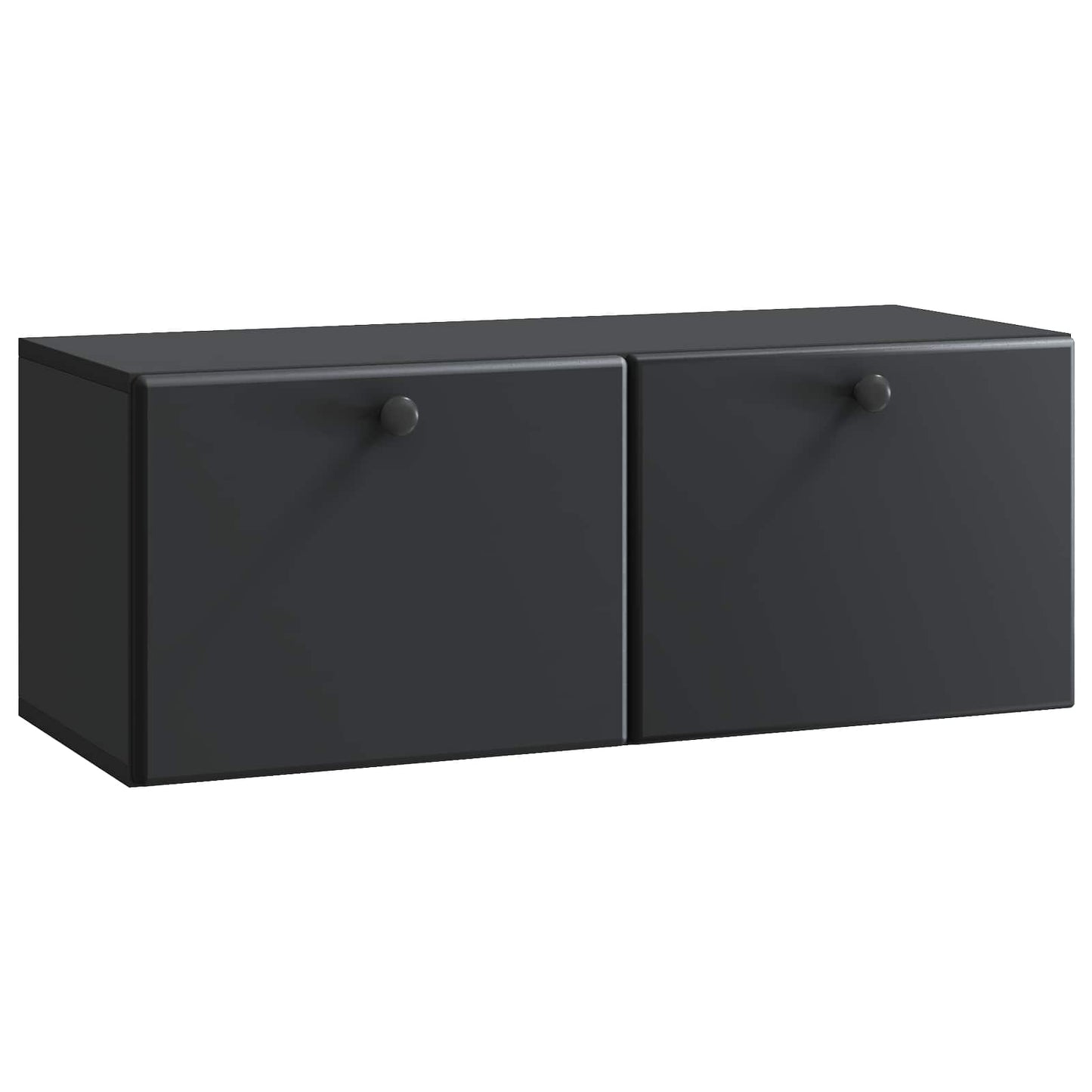 Mobile Porta TV da Muro Nero 78,5 x 31 x 30 cm | homemem39