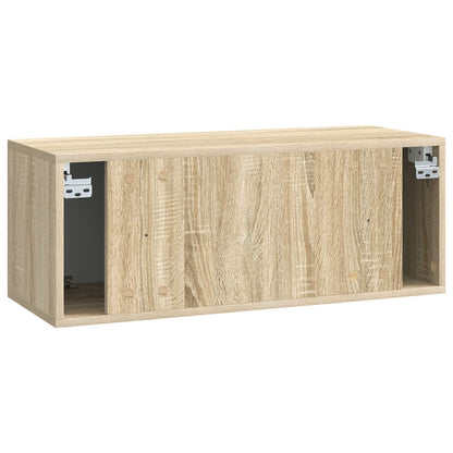 Mobile Porta TV da Muro Rovere Sonoma 78,5 x 31 x 30 cm | homemem39