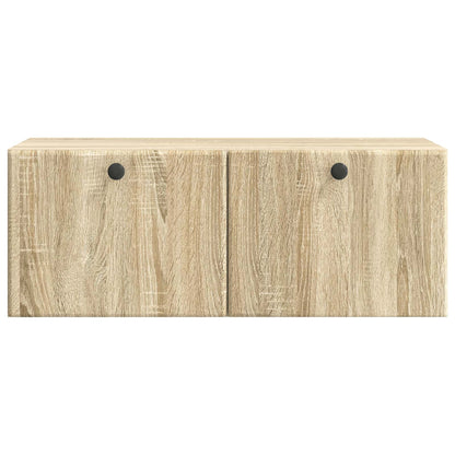 Mobile Porta TV da Muro Rovere Sonoma 78,5 x 31 x 30 cm | homemem39