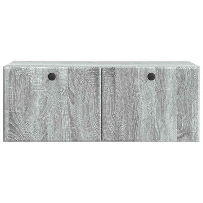 Mobile Porta TV da Muro Grigio Sonoma 78,5 x 31 x 30 cm | homemem39