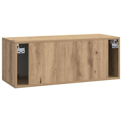 Mobile Porta TV da Muro Rovere Artigianale 78,5 x 31 x 30 cm | homemem39