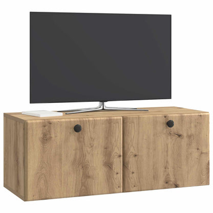 Mobile Porta TV da Muro 78,5 x 31 x 30 cm Rovere Artigianale