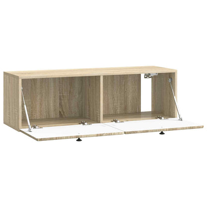 Mobile Porta TV da Muro 98 x 31 x 30 cm Rovere Sonoma