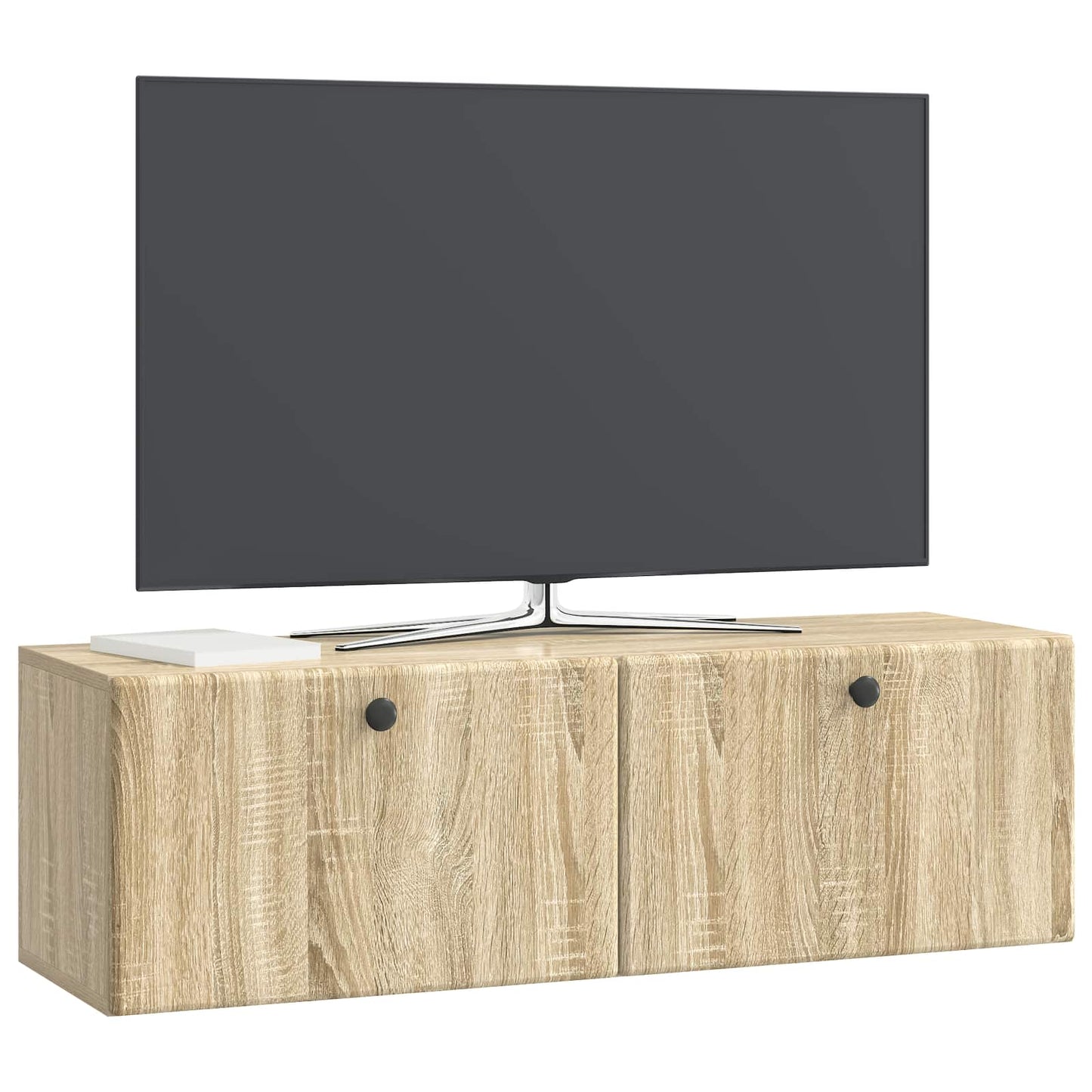 Mobile Porta TV da Muro 98 x 31 x 30 cm Rovere Sonoma