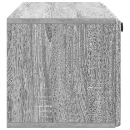 Mobile Porta TV da Muro Grigio Sonoma 98 x 31 x 30 cm | homemem39