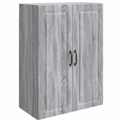 Mobiletto a muro Sonoma grigio 66 x 34,5 x 90 cm | homemem39
