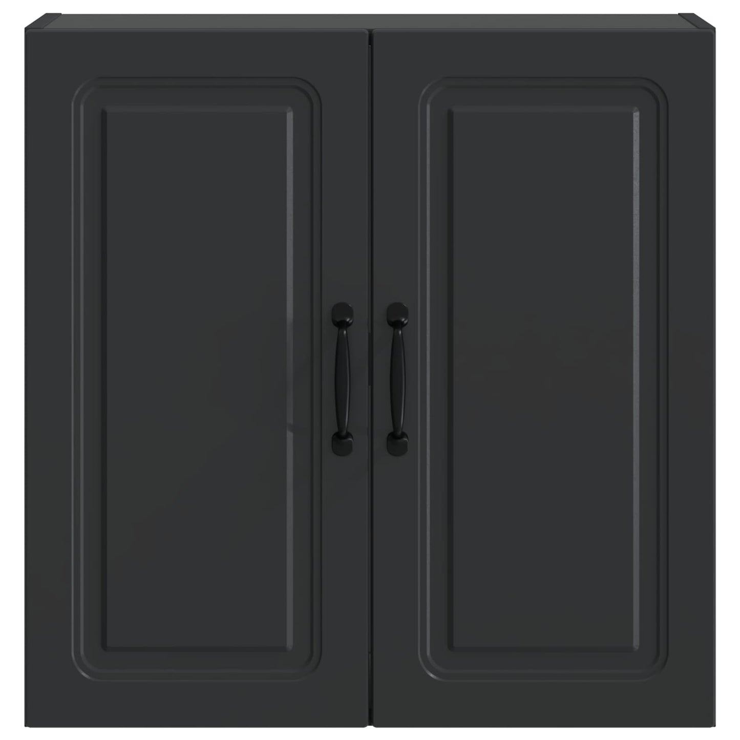 Mobiletto a muro Nero 59 x 31 x 60 cm Legno ingegnerizzato | homemem39