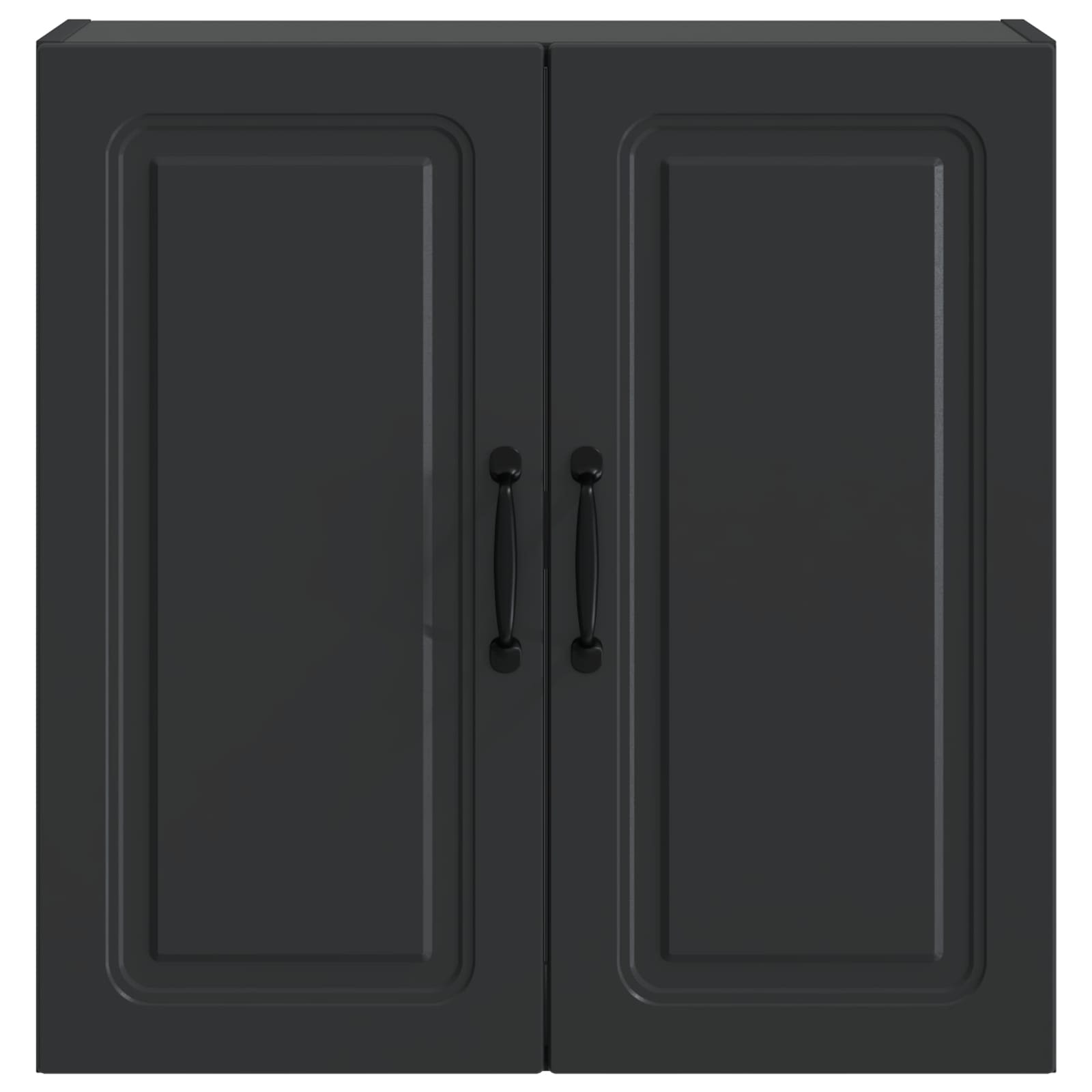 Mobiletto a muro Nero 59 x 31 x 60 cm Legno ingegnerizzato | homemem39