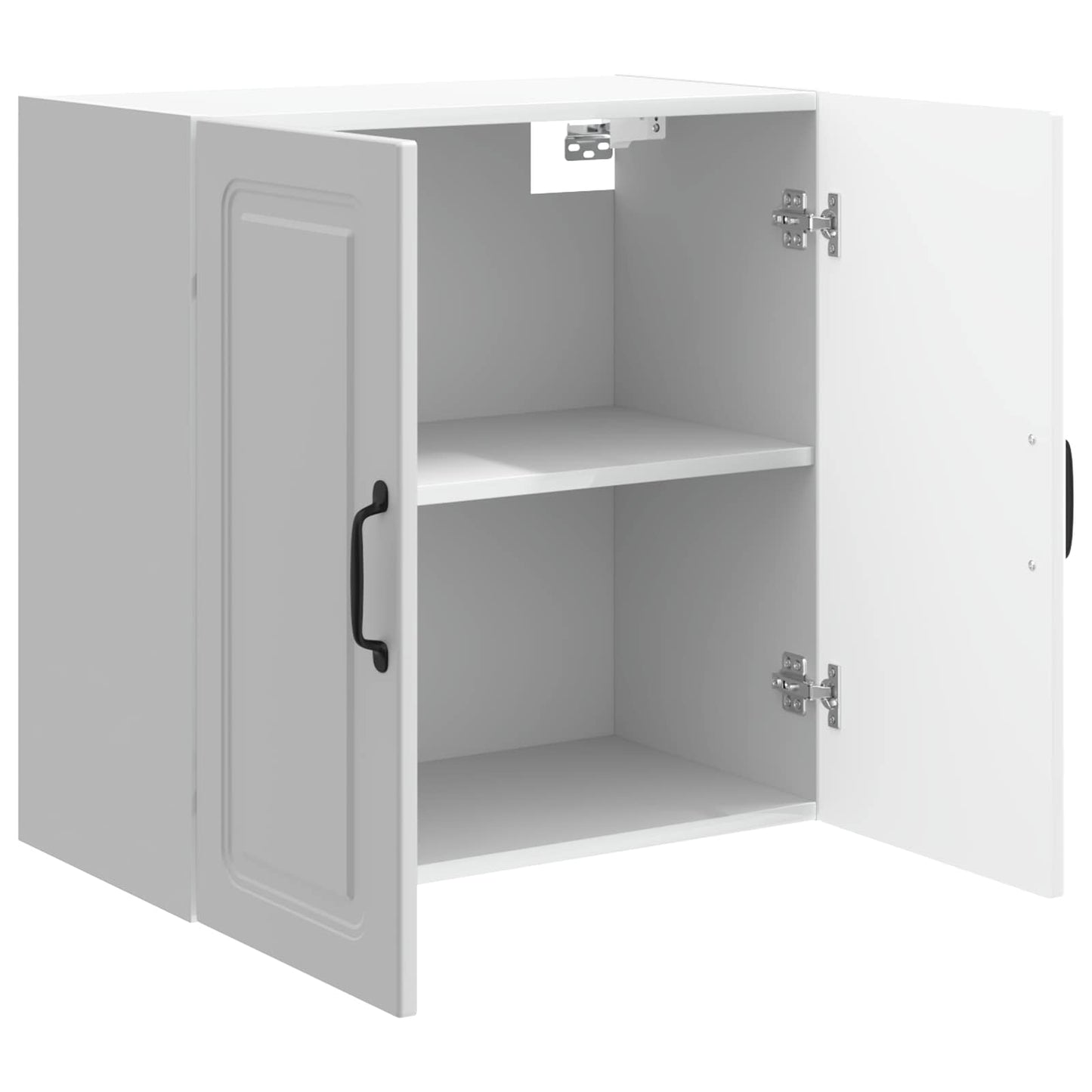 Mobiletto a muro Bianco Lucido 59 x 31 x 60 cm | homemem39