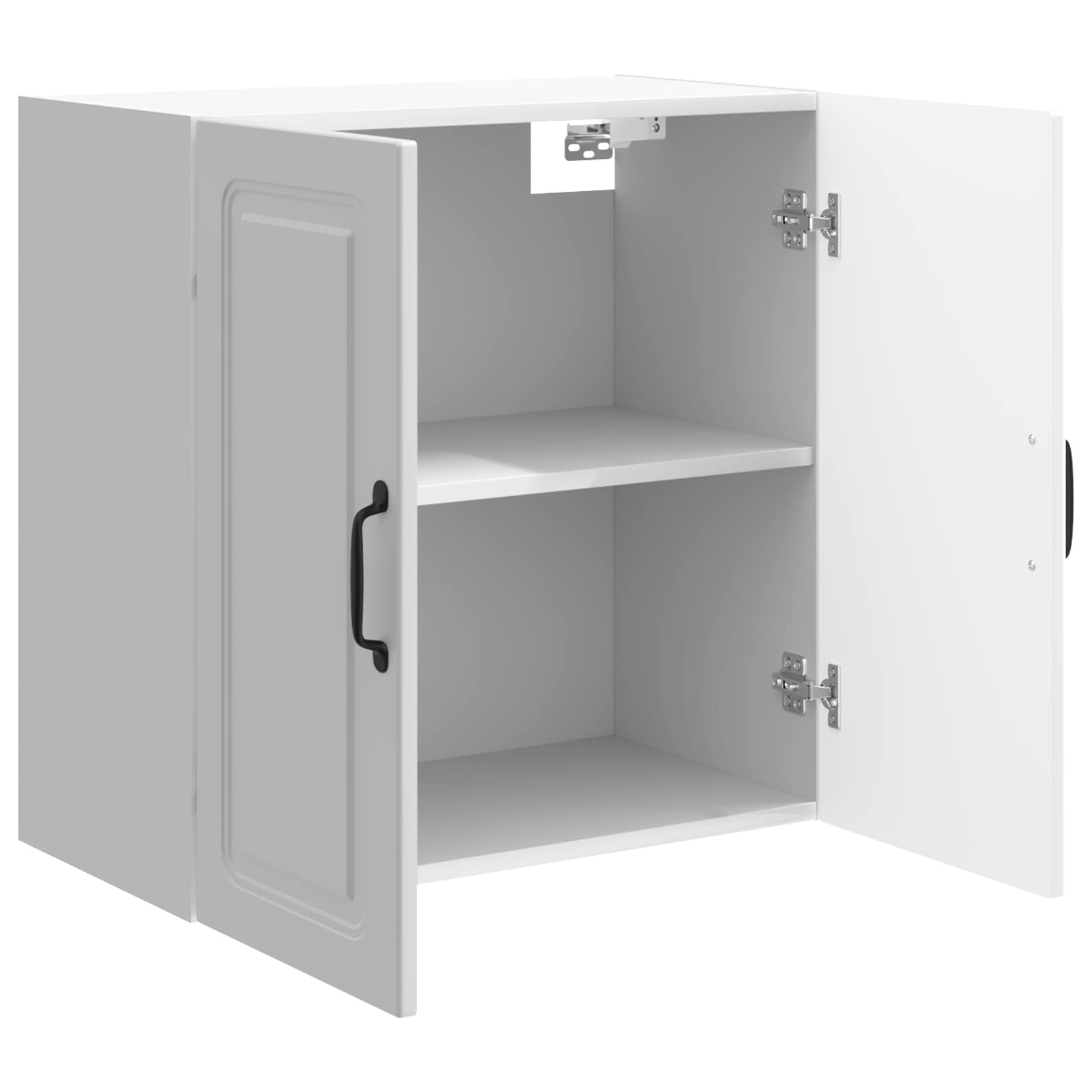 Mobiletto a muro Bianco Lucido 59 x 31 x 60 cm | homemem39