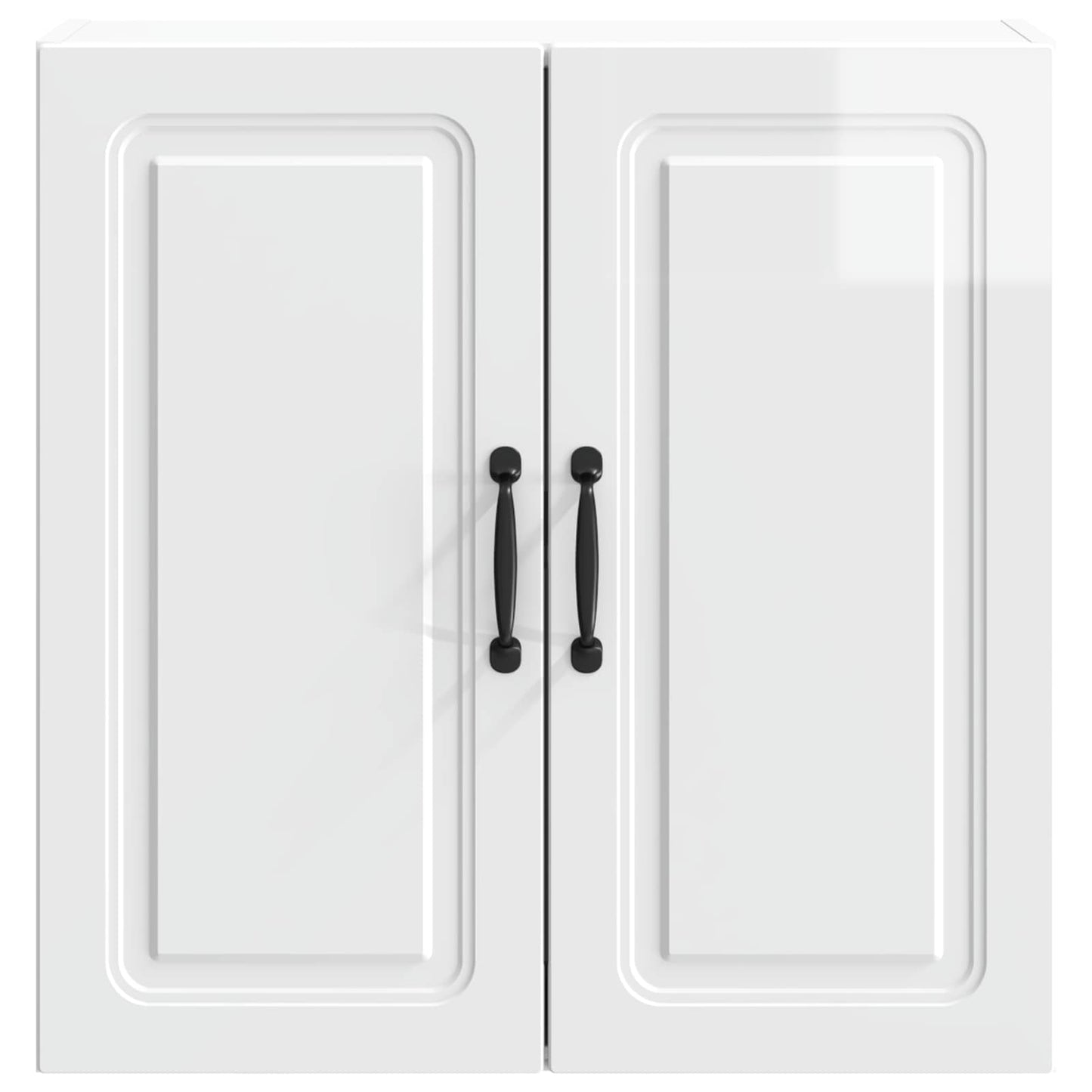 Mobiletto a muro Bianco Lucido 59 x 31 x 60 cm | homemem39