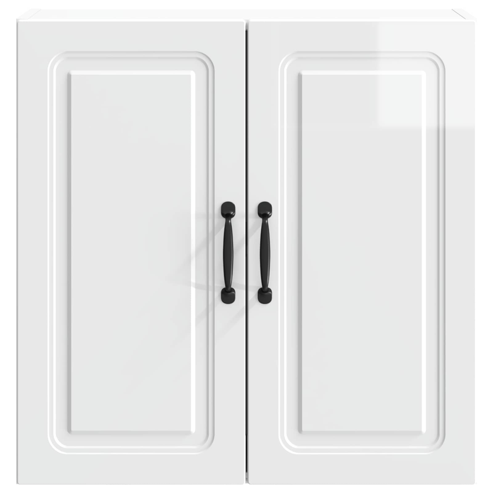 Mobiletto a muro Bianco Lucido 59 x 31 x 60 cm | homemem39