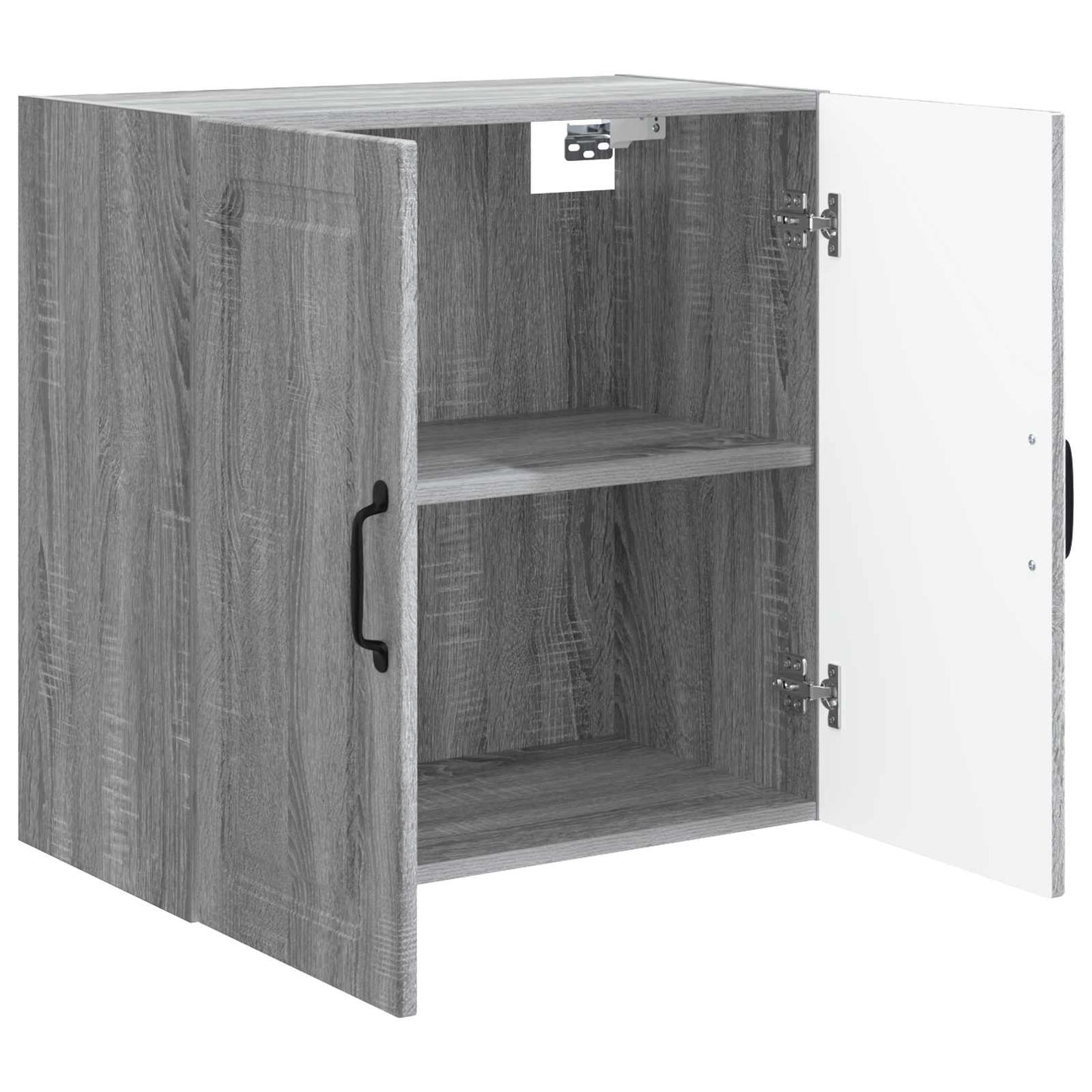 Mobiletto a muro Sonoma grigio 59 x 31 x 60 cm | homemem39