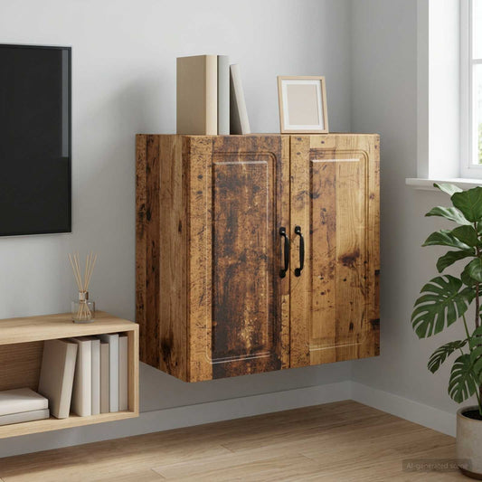 Mobiletto a muro Legno antico 59 x 31 x 60 cm | homemem39