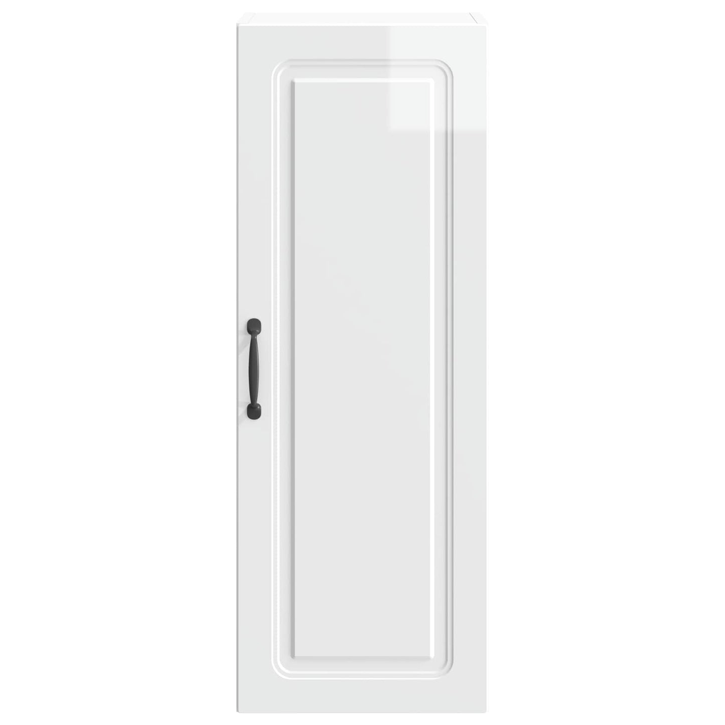 Mobiletto a muro Bianco Lucido 33 x 34,5 x 90 cm | homemem39