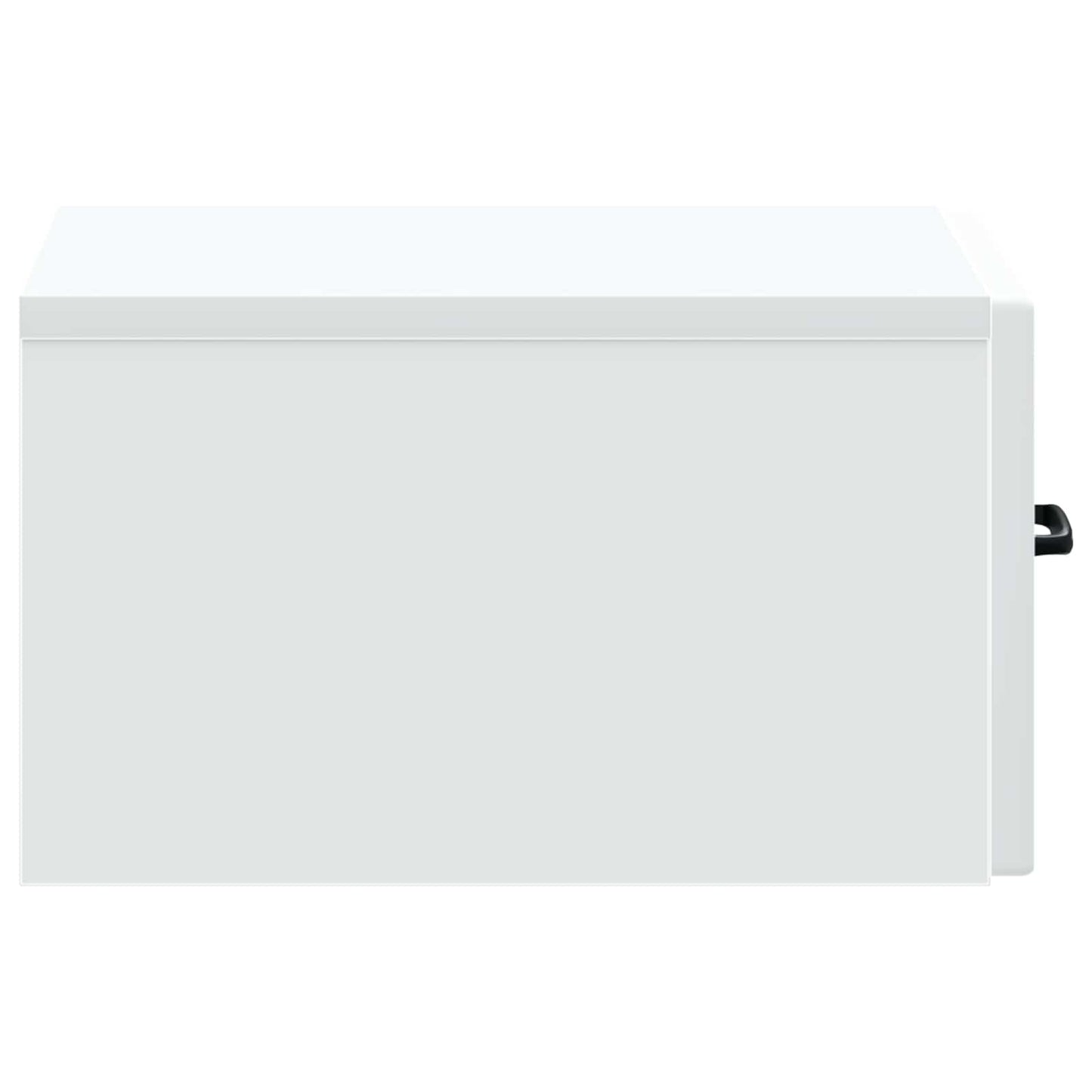 Mobiletto da notte a muro 2 pz Bianco 34,5 x 33 x 20 cm