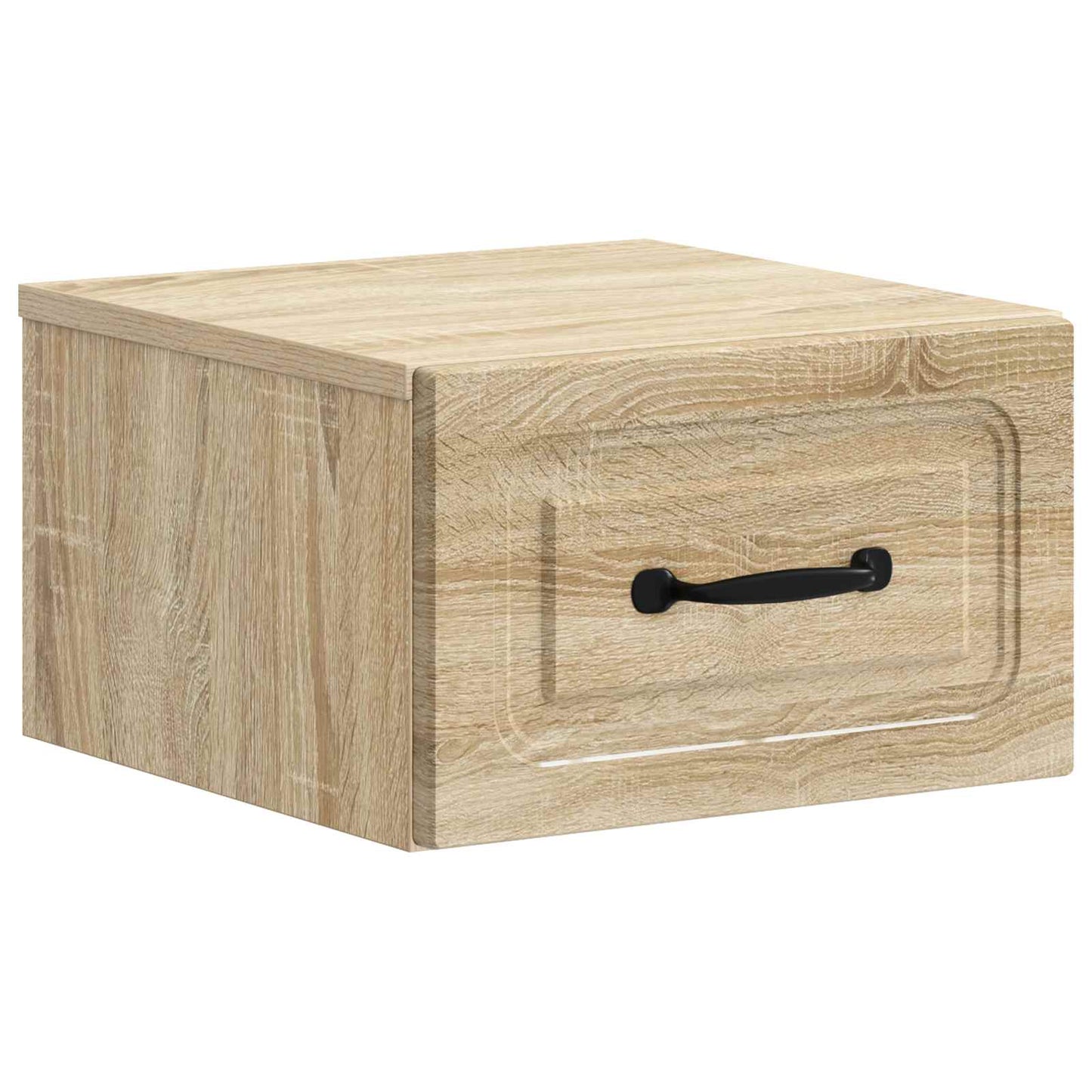 Mobiletto da notte a muro Rovere Sonoma 34,5 x 33 x 20 cm | homemem39