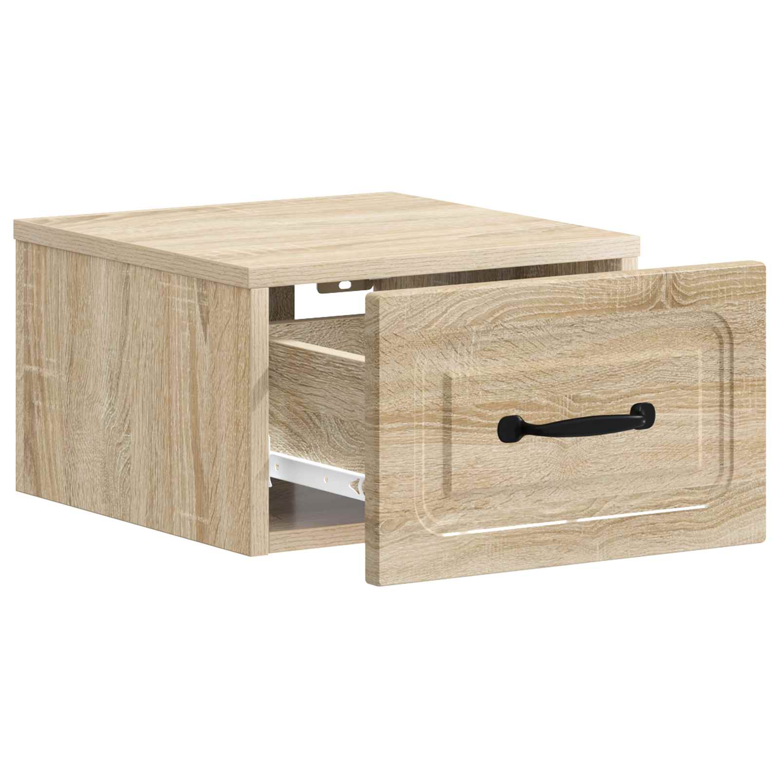Mobiletto da notte a muro 2 pcs Rovere Sonoma 34,5 x 33 x 20 cm | homemem39