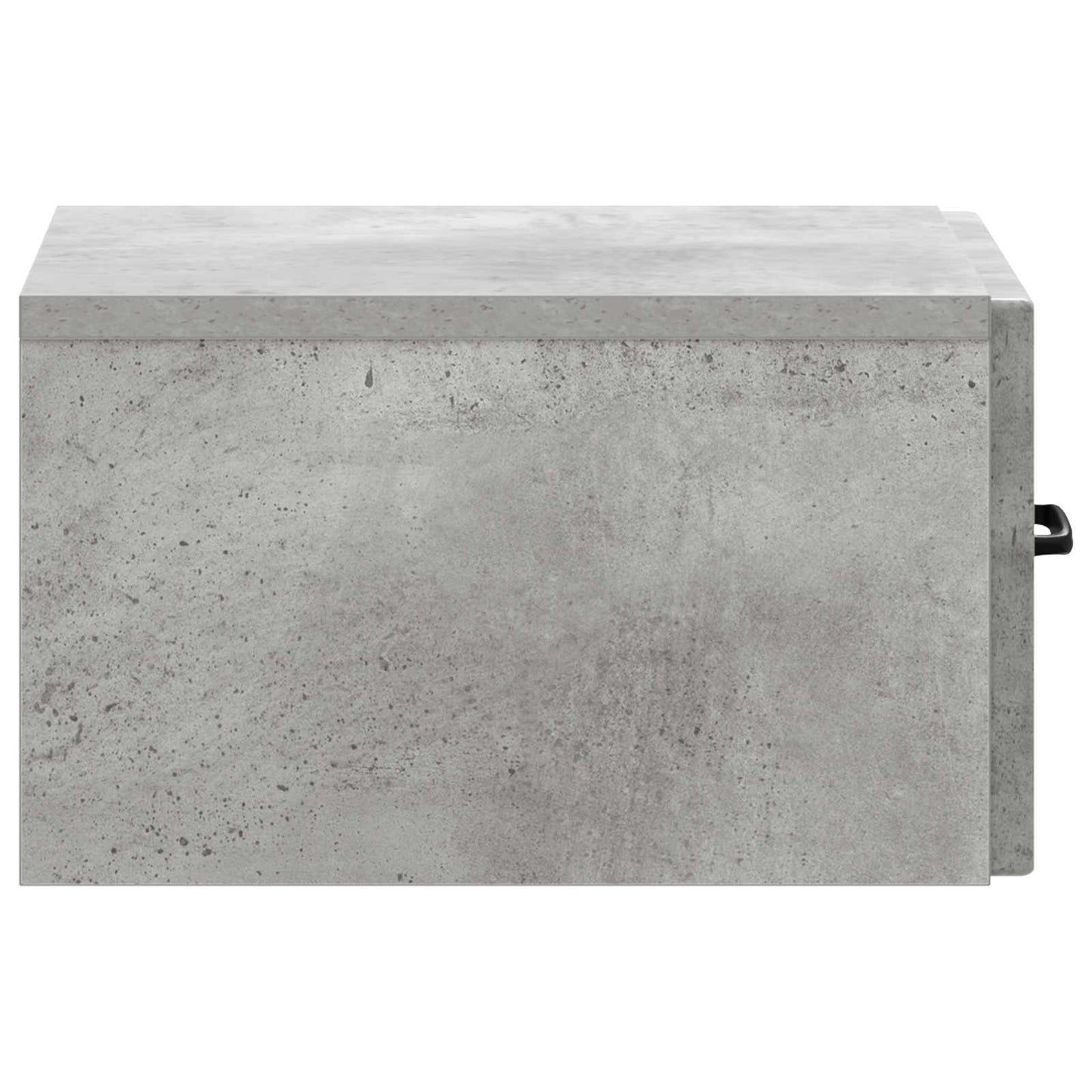 Mobiletto da notte a muro Grigio Cemento 34,5 x 33 x 20 cm | homemem39