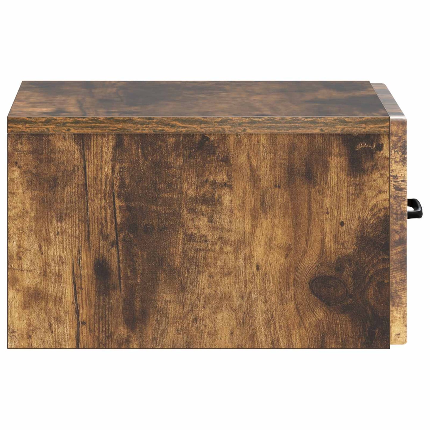 Mobiletto da notte a muro Rovere Fumo 34,5 x 33 x 20 cm | homemem39
