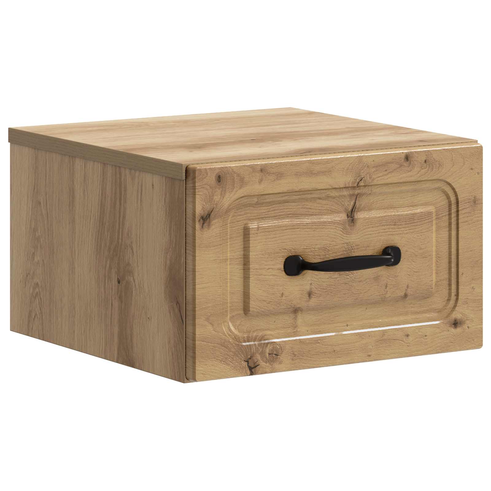 Mobiletto da notte a muro Rovere Artigianale 34,5 x 33 x 20 cm | homemem39