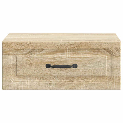 Mobiletto da notte a muro Rovere Sonoma 49 x 34,5 x 20 cm | homemem39