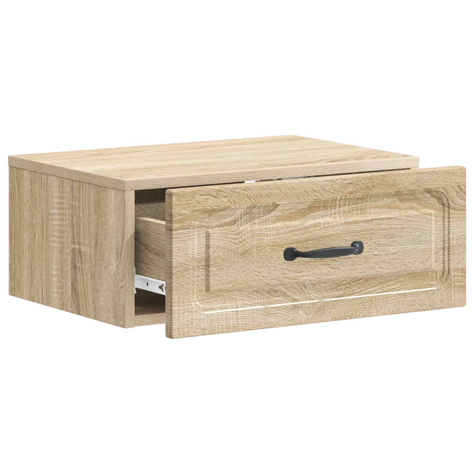 Mobiletto da notte a muro 2 pcs Rovere Sonoma 49 x 34,5 x 20 cm | homemem39