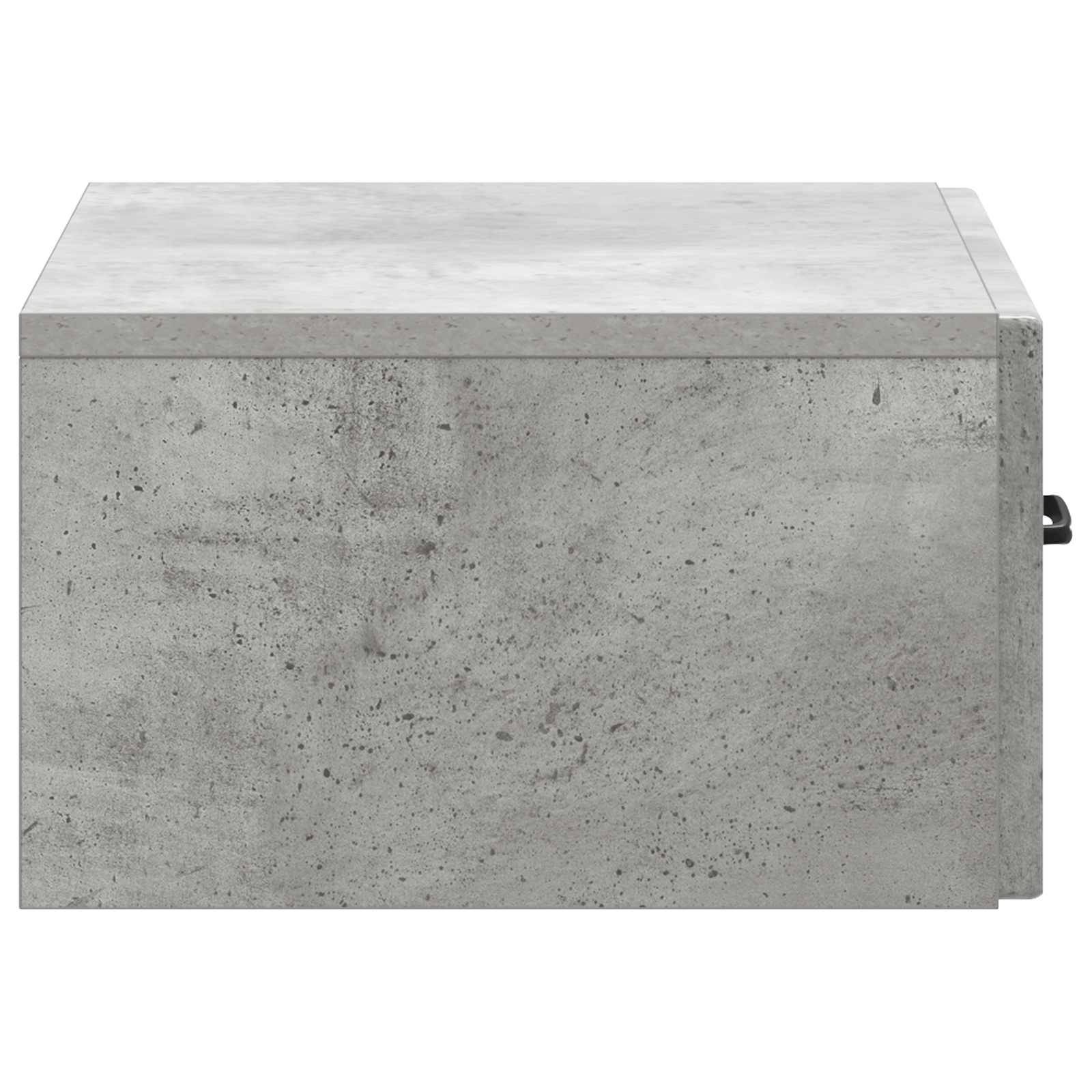 Mobiletto da notte a muro Grigio Cemento 49 x 34,5 x 20 cm | homemem39