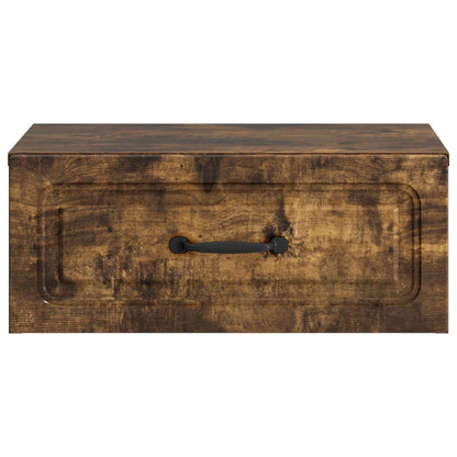 Mobiletto da notte a muro Rovere Fumo 49 x 34,5 x 20 cm | homemem39