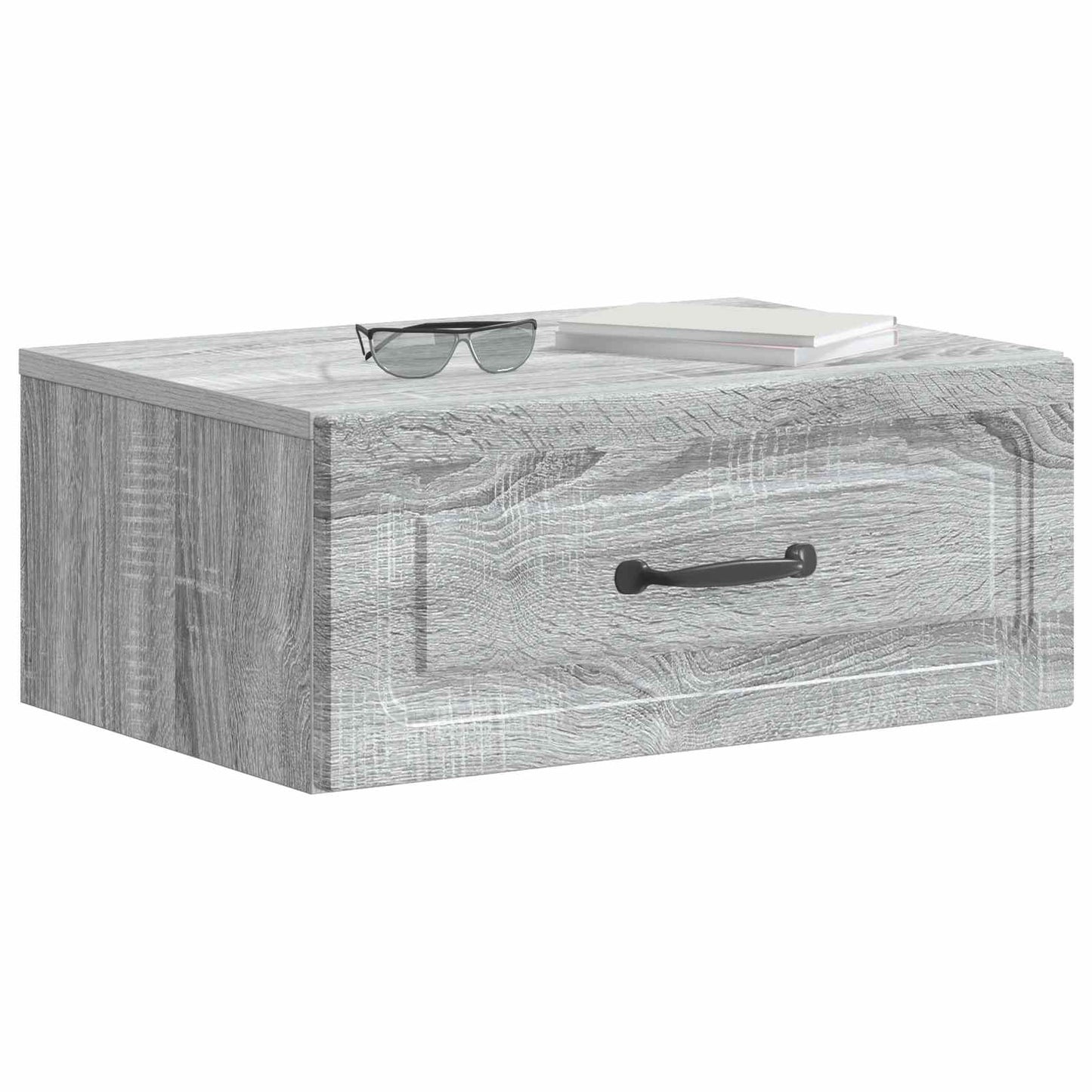 Mobiletto da notte a muro 2 pcs Grigio Sonoma 49 x 34,5 x 20 cm | homemem39