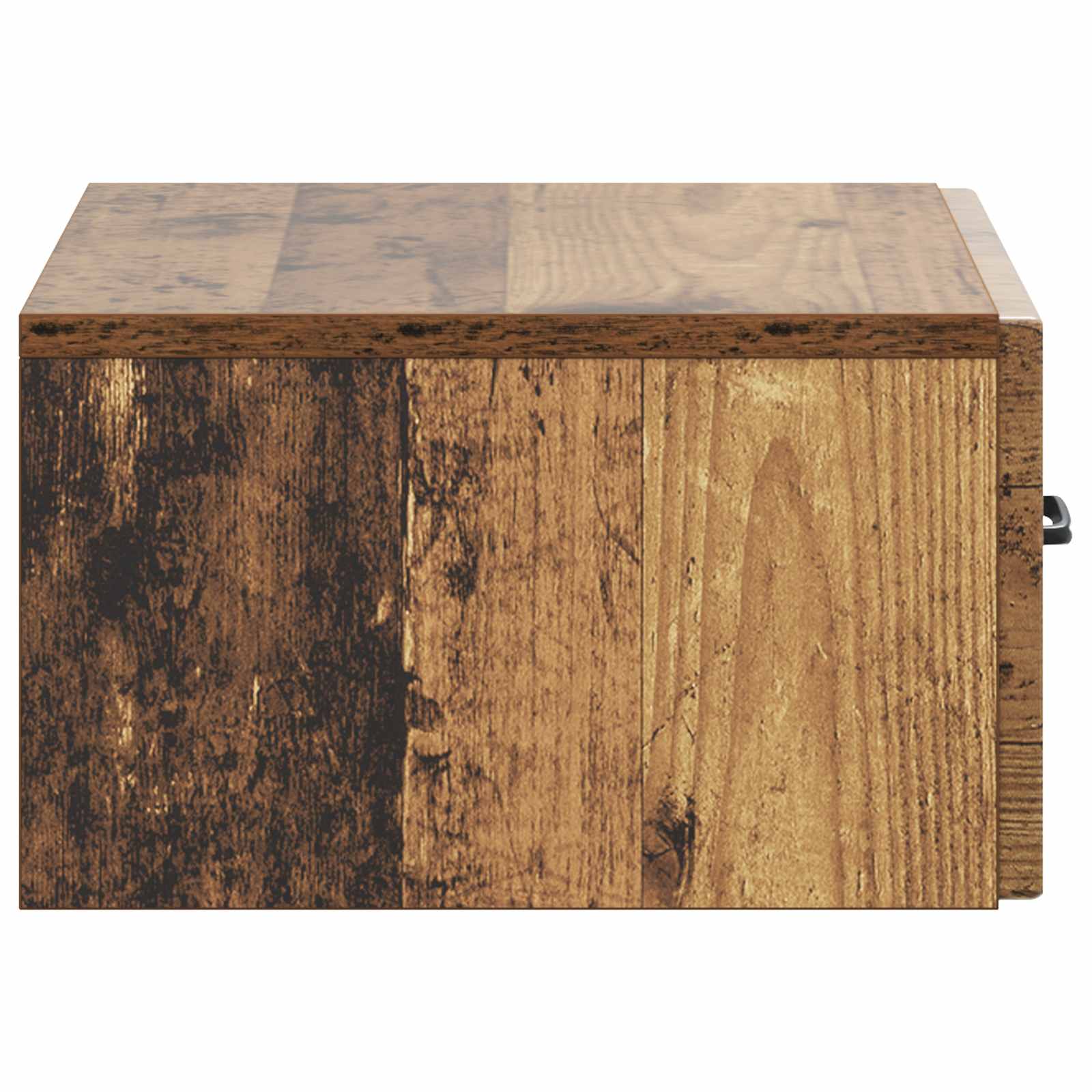Mobiletto da notte a muro Legno antico 49 x 34,5 x 20 cm | homemem39