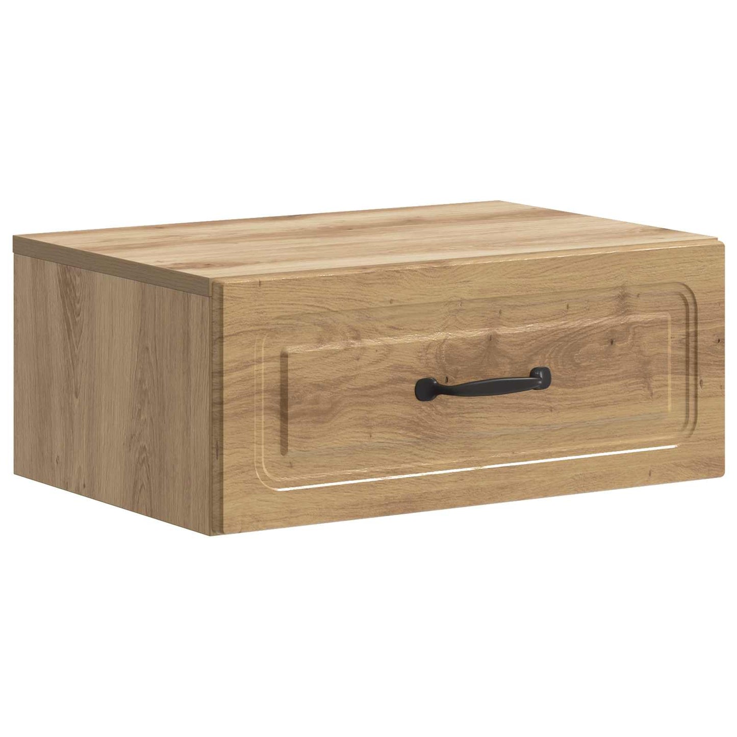 Mobiletto da notte a muro con cassetto 2 pcs Rovere Artigianale | homemem39