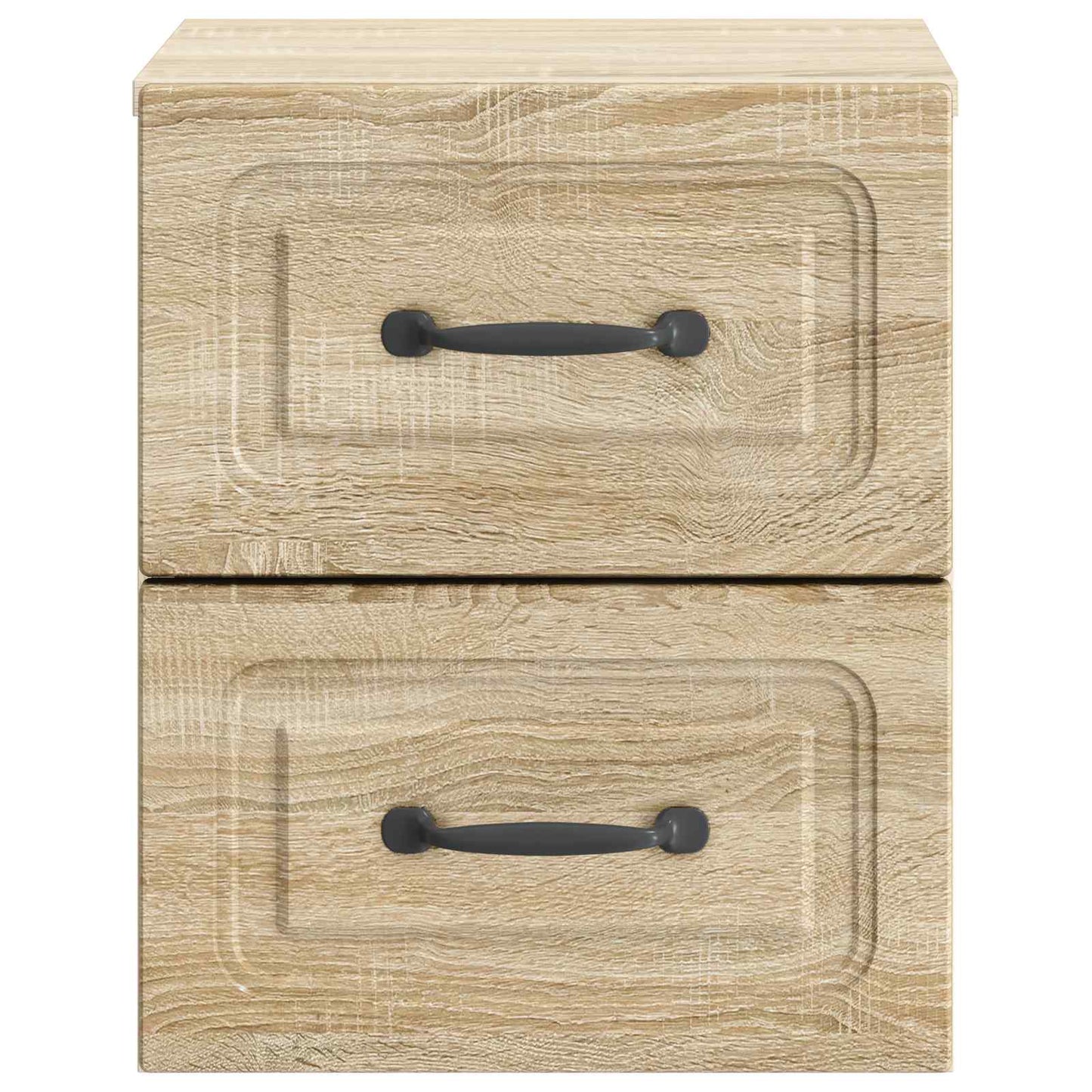Mobiletto da notte a muro 2 pcs Rovere Sonoma 34,5 x 33 x 40 cm | homemem39