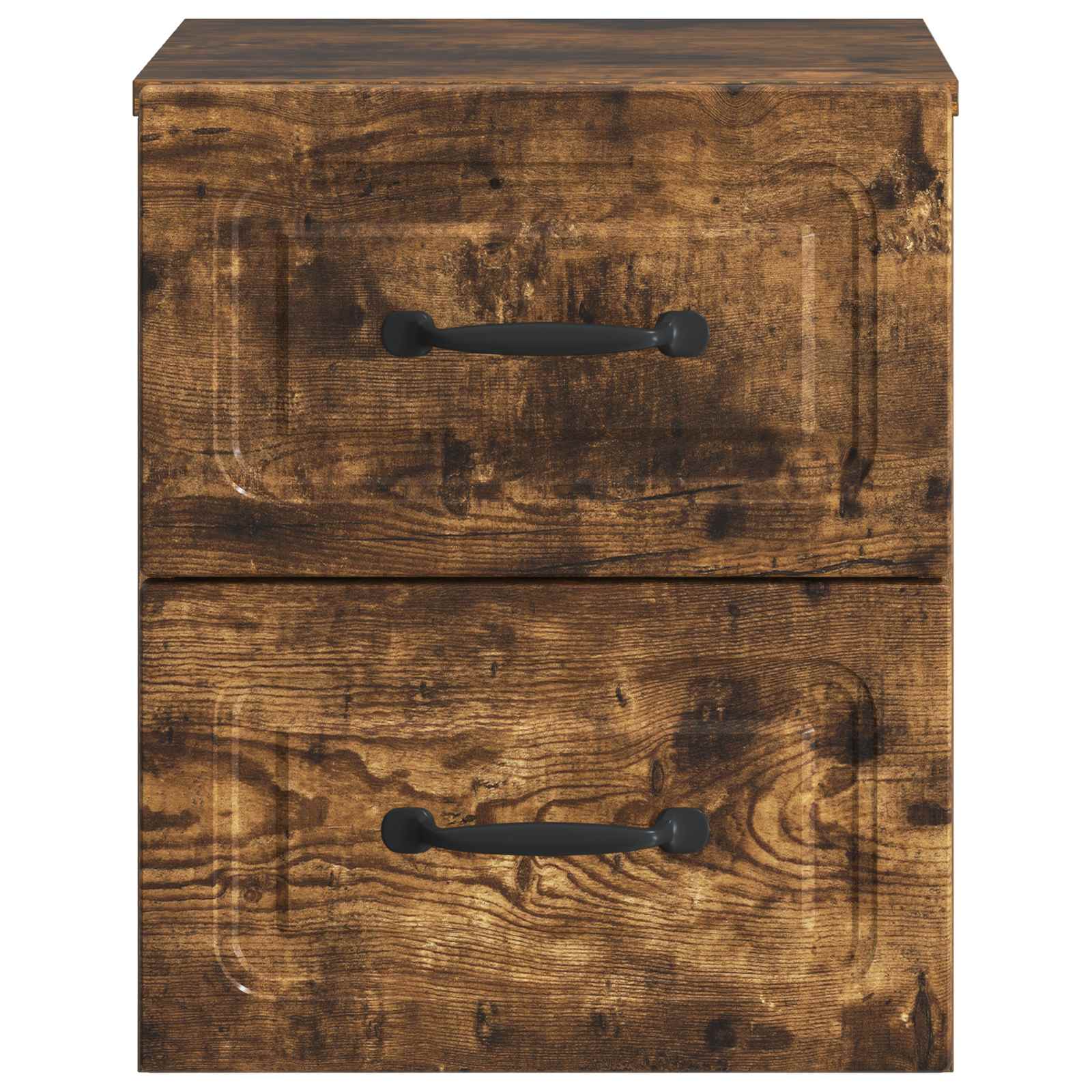 Mobiletto da notte a muro Rovere Fumo 34,5 x 33 x 40 cm | homemem39