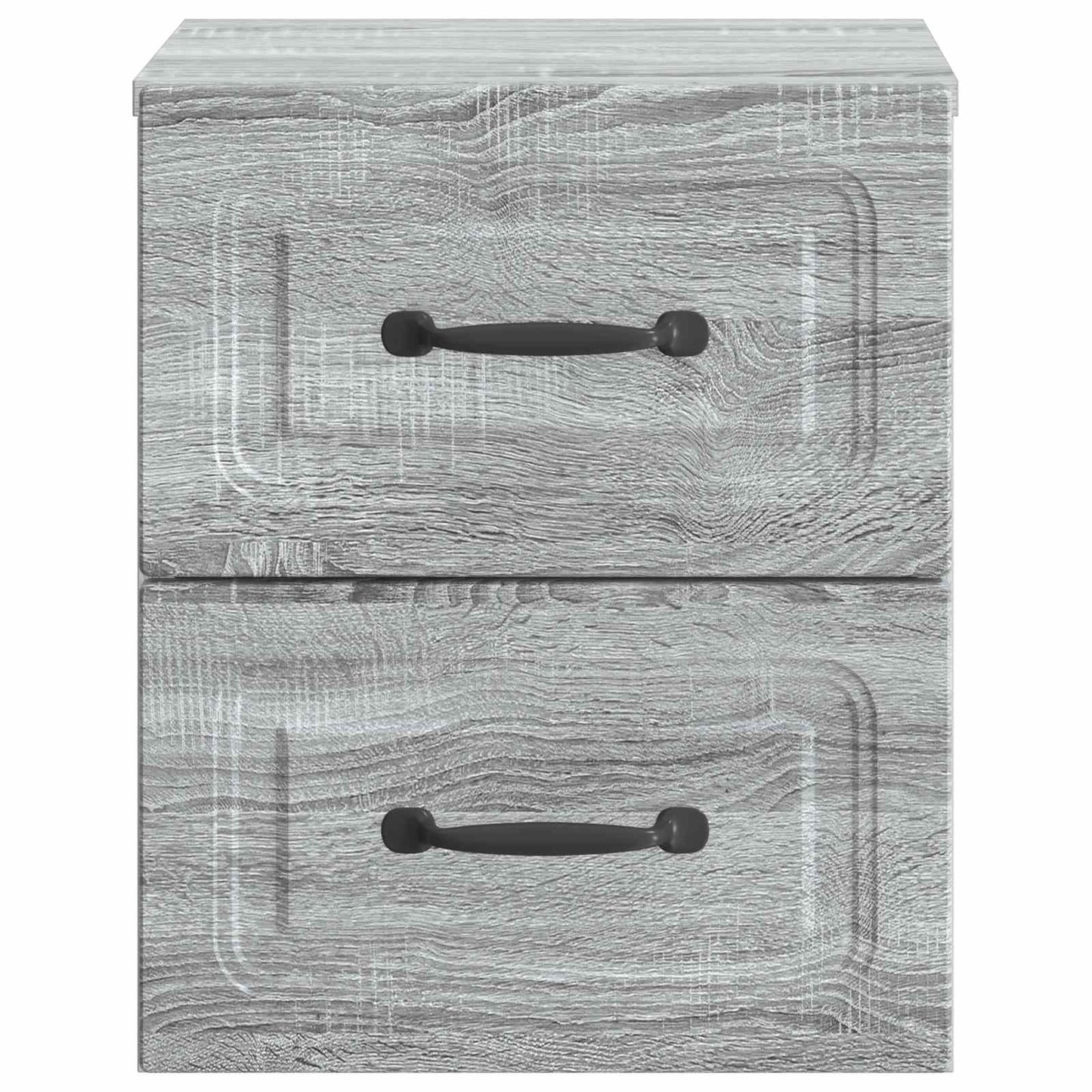 Mobiletto da notte a muro 2 pcs Grigio Sonoma 34,5 x 33 x 40 cm | homemem39
