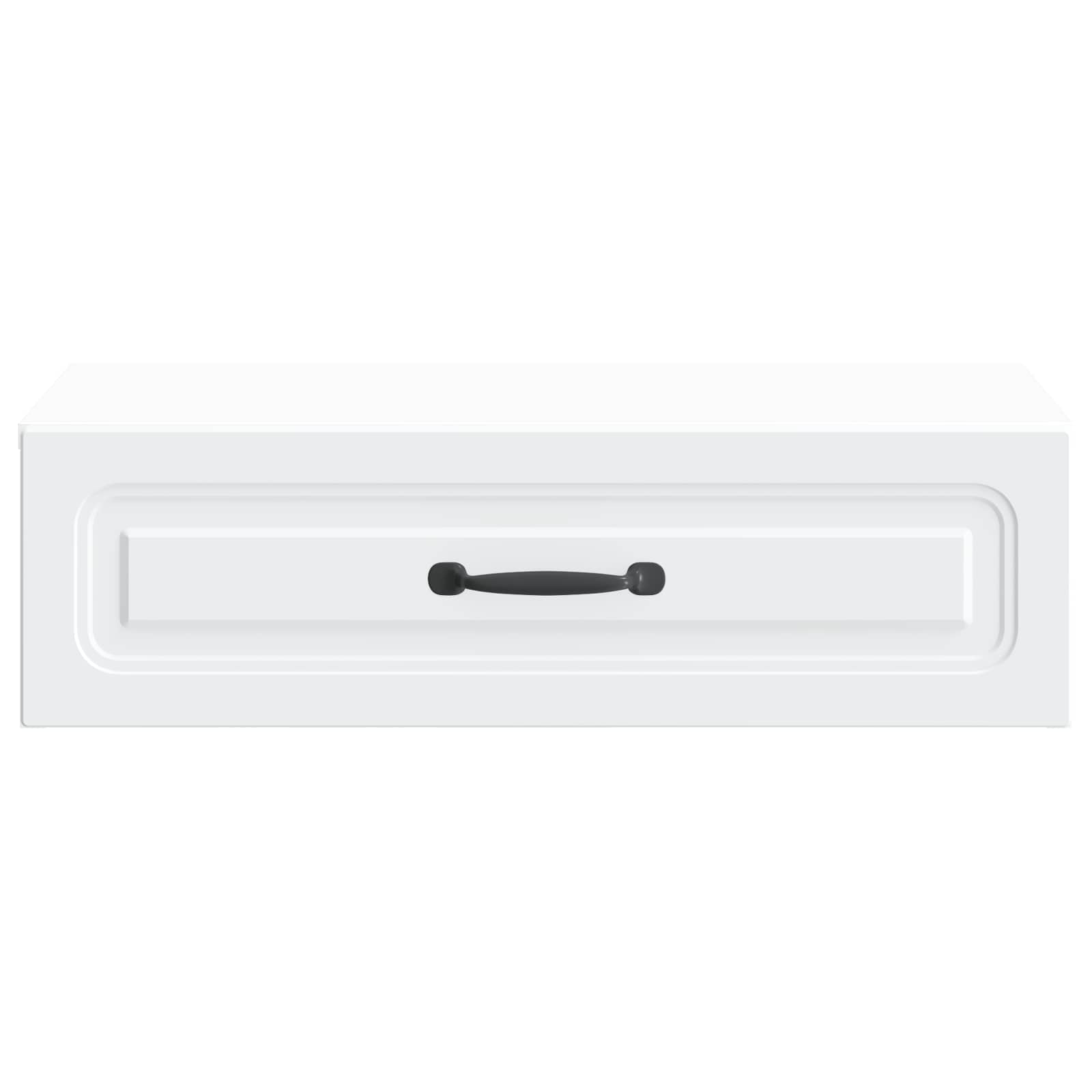 Tavolino da Parete Laterale Bianco 59 x 34,5 x 17 cm | homemem39