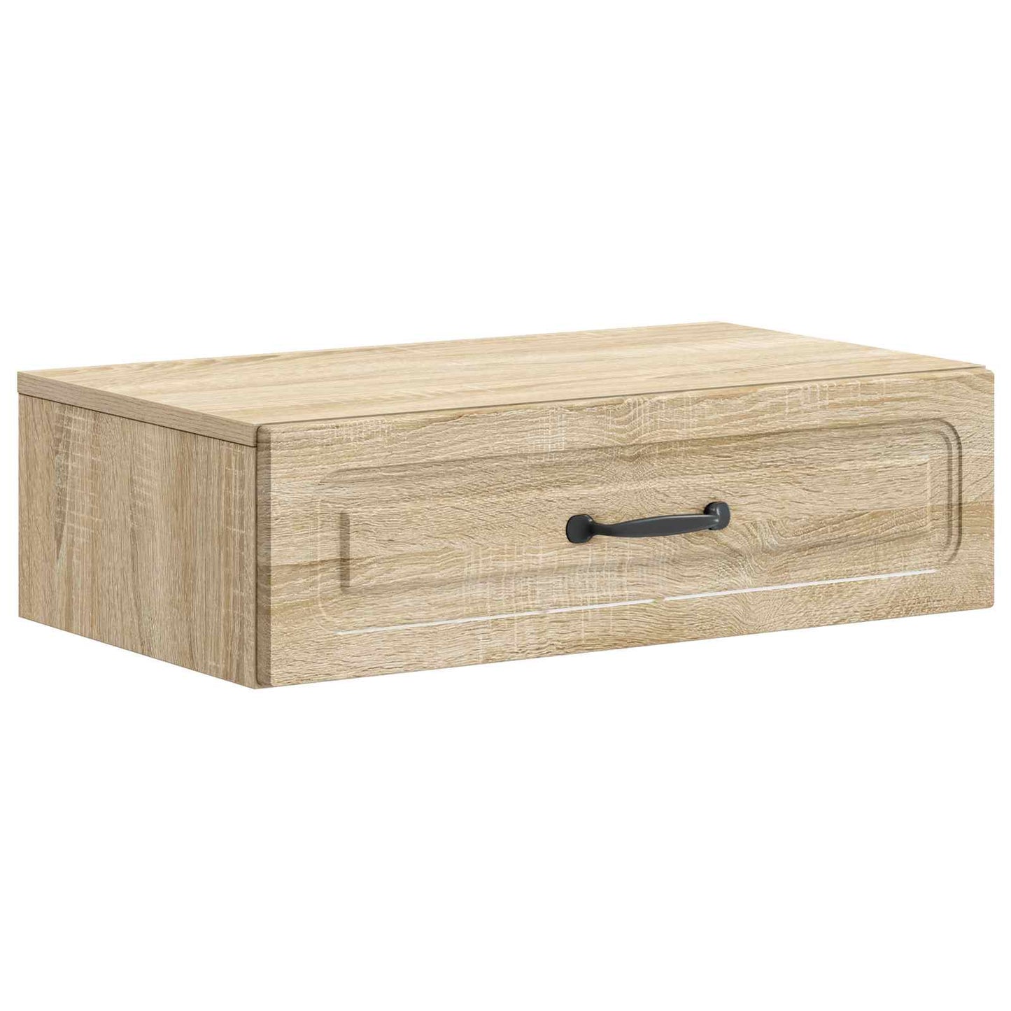 Tavolino da Parete Laterale Rovere Sonoma 59 x 34,5 x 17 cm | homemem39