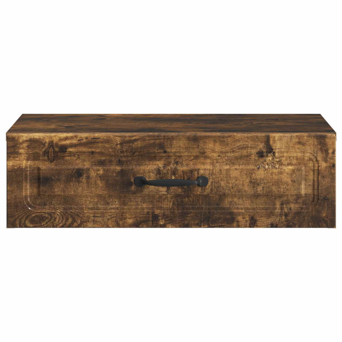 Tavolino da Parete Laterale Rovere Fumo 59 x 34,5 x 17 cm - homemem39