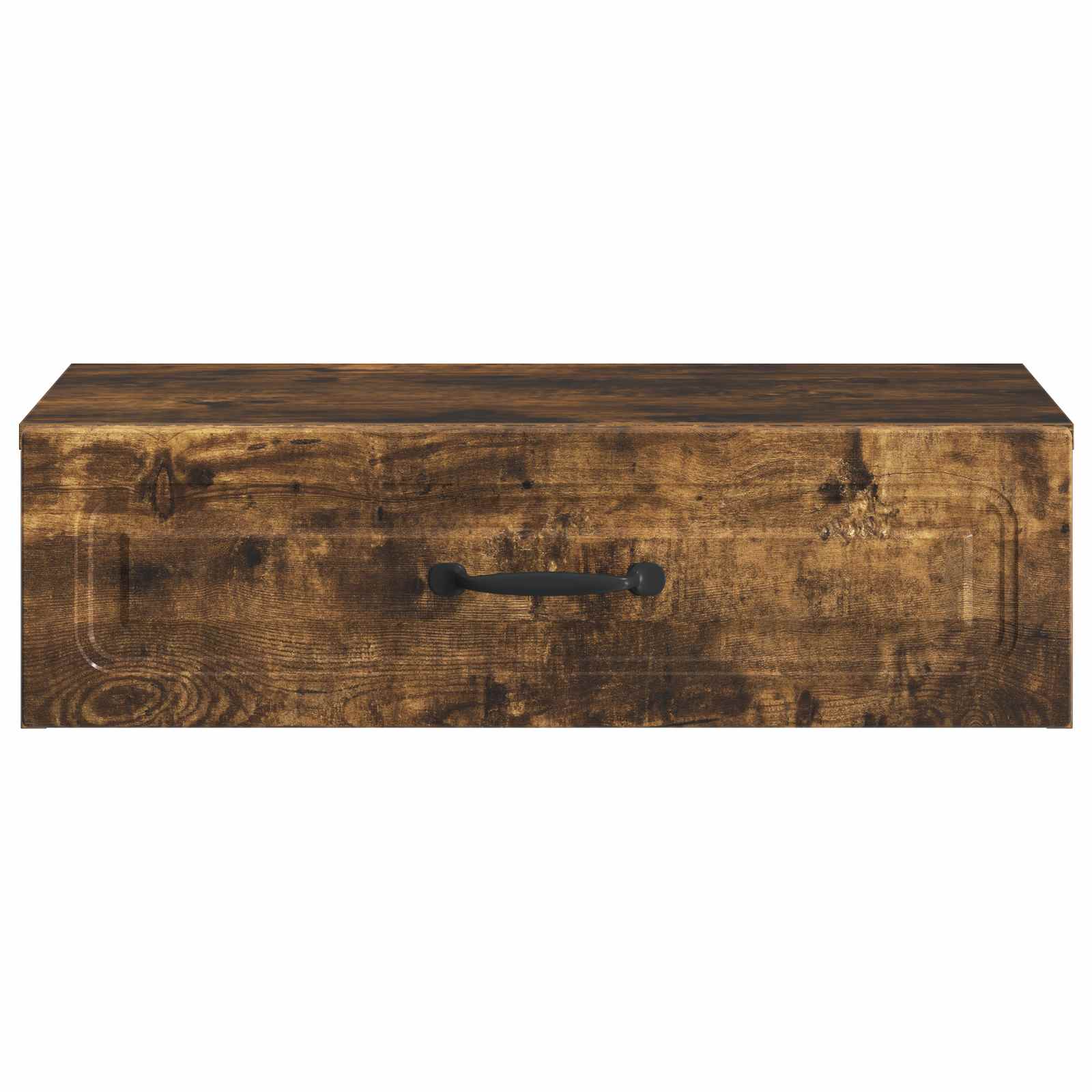 Tavolino da Parete Laterale Rovere Fumo 59 x 34,5 x 17 cm - homemem39