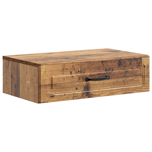 Tavolino da Parete Laterale Legno antico 59 x 34,5 x 17 cm | homemem39