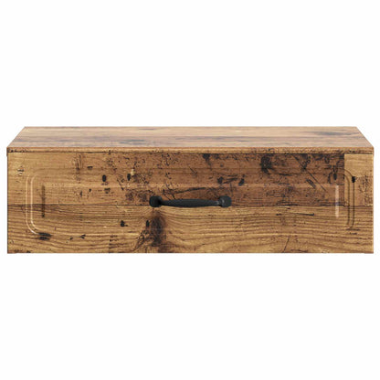 Tavolino da Parete Laterale Legno antico 59 x 34,5 x 17 cm