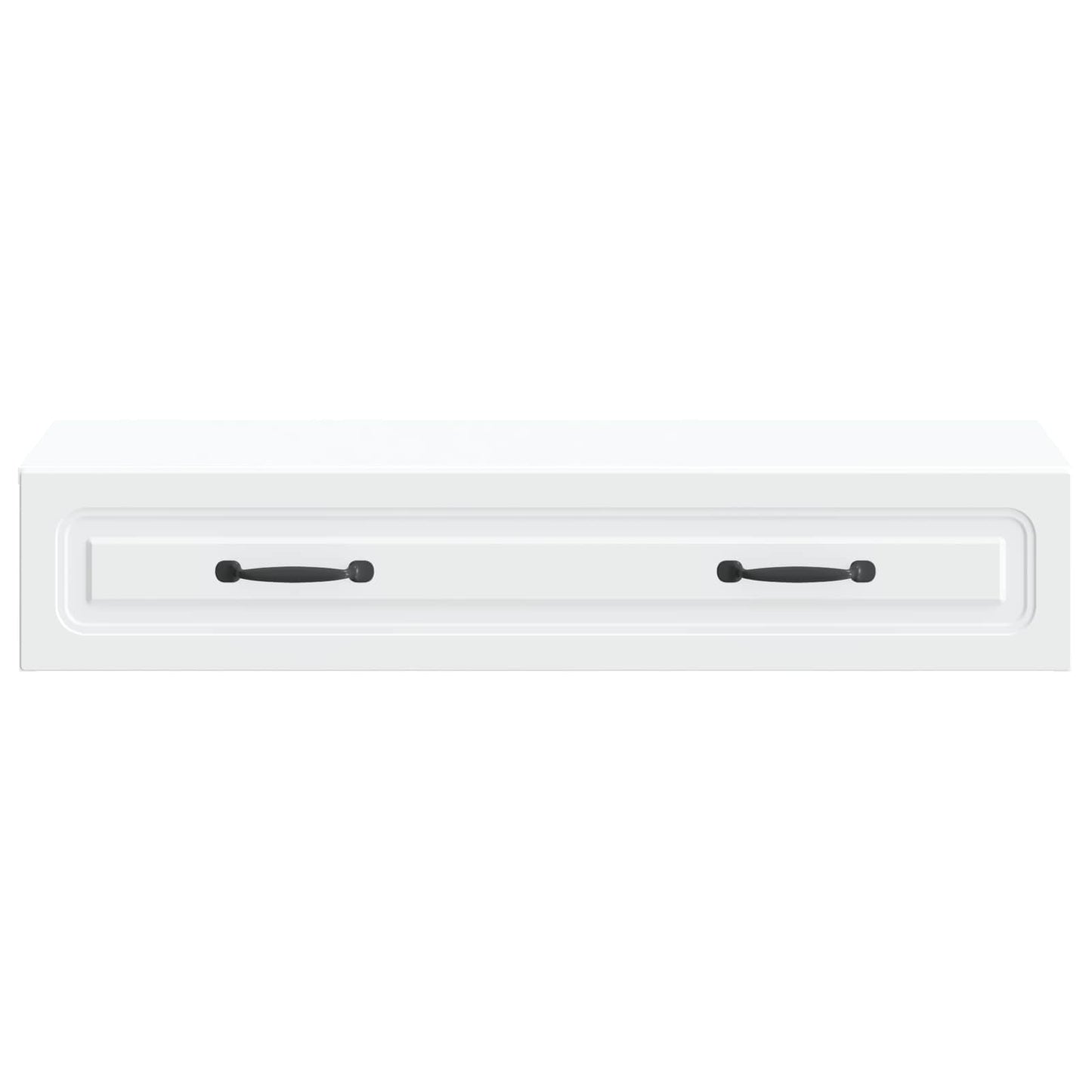 Tavolino da Parete Laterale Bianco 87,5 x 34,5 x 17 cm | homemem39